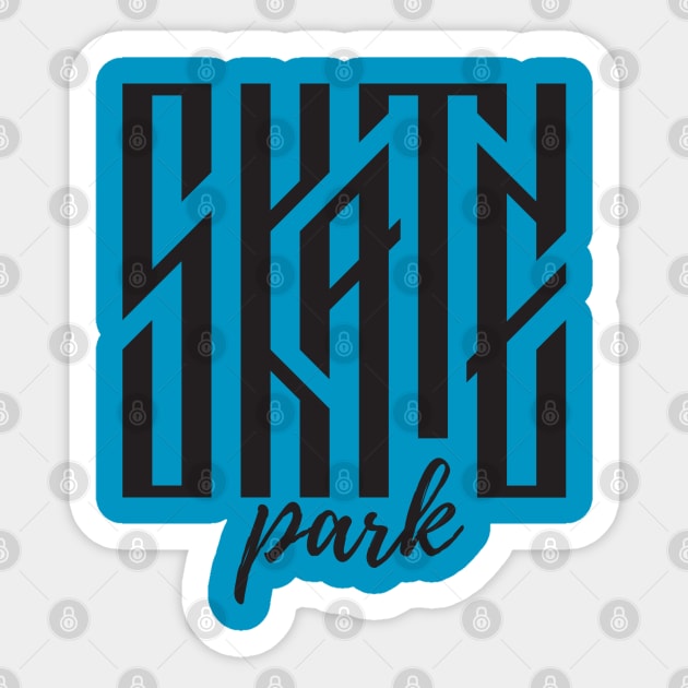 Skate Park Sticker by Stellart